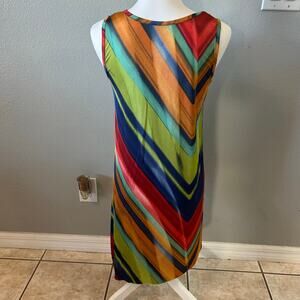 King Kong Multicolor Chevron Sleeveless Tunic Top